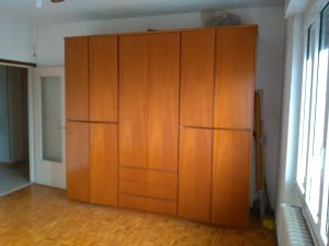 armadio camera sei ante marrone