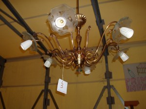 lampadario a 6 lampade