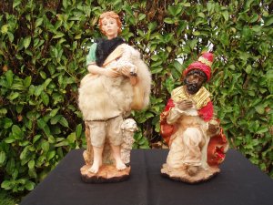 statue presepio alte 25 cm