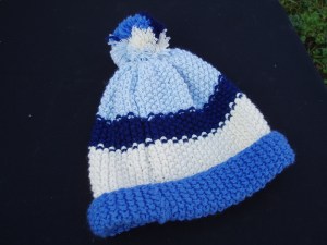 berretto azzurrro ragazzi