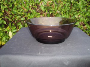 ciotola in vetro fumé