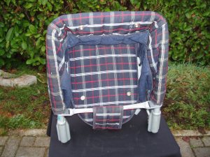 seggiolino bimbi da tavolo viola