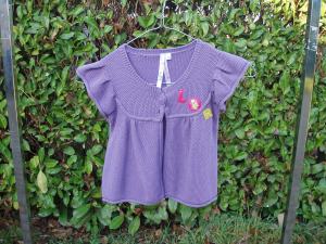 vestito viola per bambina