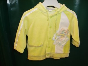 giubbetto giallo bimbo piccolo