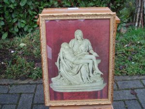 stampa pietà michelangelo in cornice