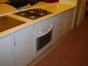 cucine lineare bianca 4 mt