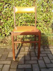 sedia cucina in pelle imbottita