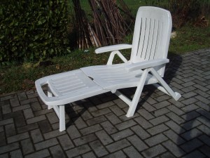 letto sdraio da giardino