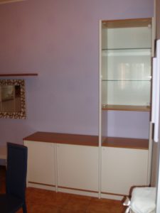 soggiorno bianco 180 cm