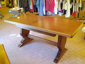 tavolo in noce scuro 3,6 mt