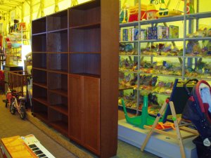 LIBRERIA NOCE SCURO BILLY IKEA