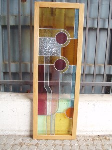VETRATA ARTISTICA CON PIOMBO