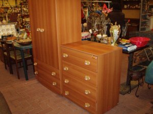 armadio + cassettiera della foppa pedretti usati