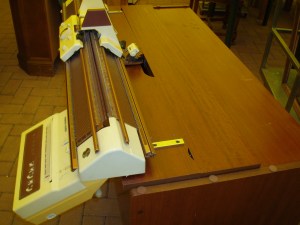 vista laterale singer memo matic