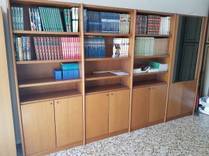 libreria noca chiaro a quattro moduli