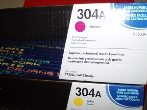 cartuccia HP laserjet 304A color magenta