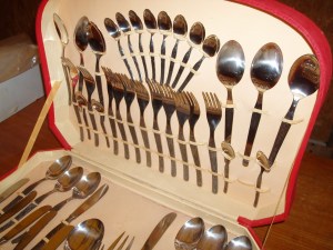 posate valco rostfrei particolare sopra