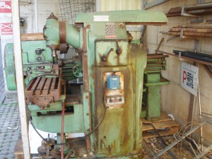 vista laterale fresa anni '60