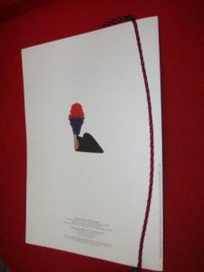 calendario carabinieri 1993 retro di copertina con cordino originale