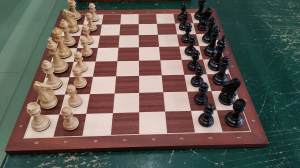 scacchi in legno le due torri modello squadron